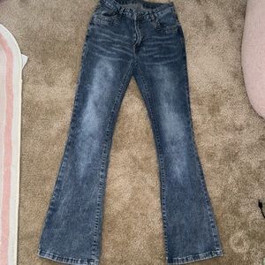 Shein Low Rise, Wide Leg Jeans